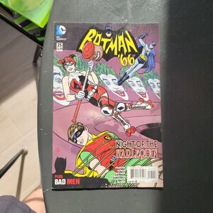 Batman 66 Issue 25 Night of the Harlequin DC Comics September 2015